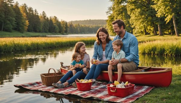 Vivez des vacances au bord d'une rivière exceptionnelles en famille