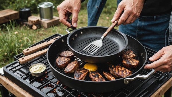 Les meilleurs ustensiles de cuisine pour cuisiner en plein air