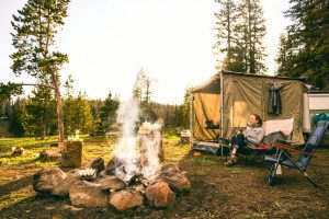 Camper en pleine nature